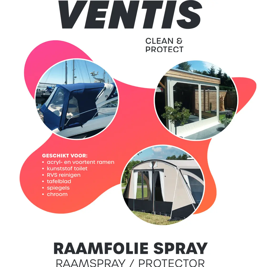 raamfolie reiniging ventis